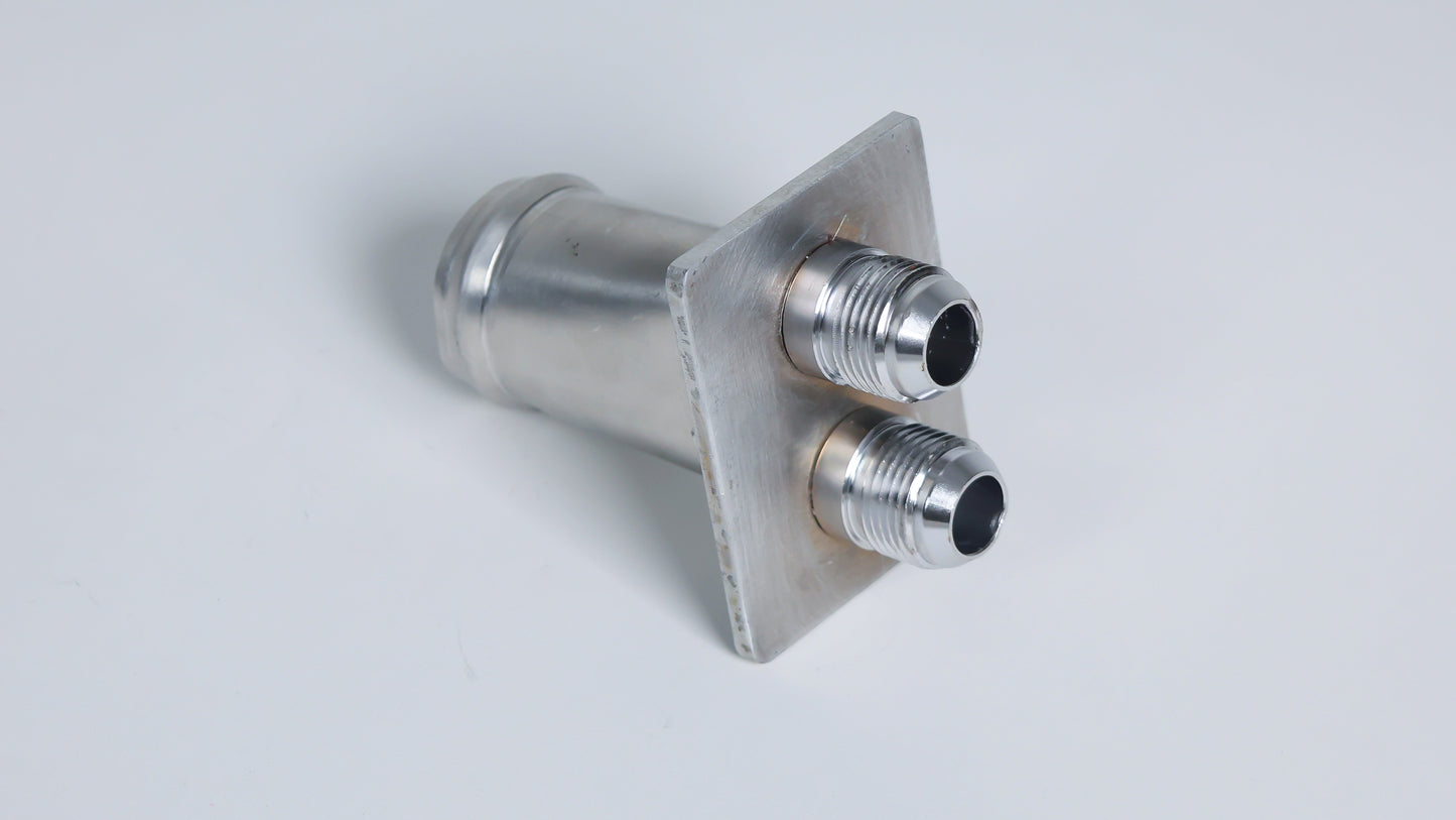 SP In Car Burndown Tank / Catch Can (1.5" Inlet & Outlet)