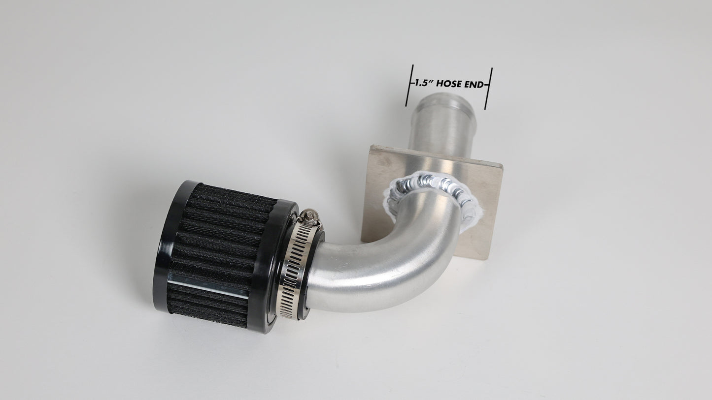 1.5 Inch Breather Vent 90 degree outlet